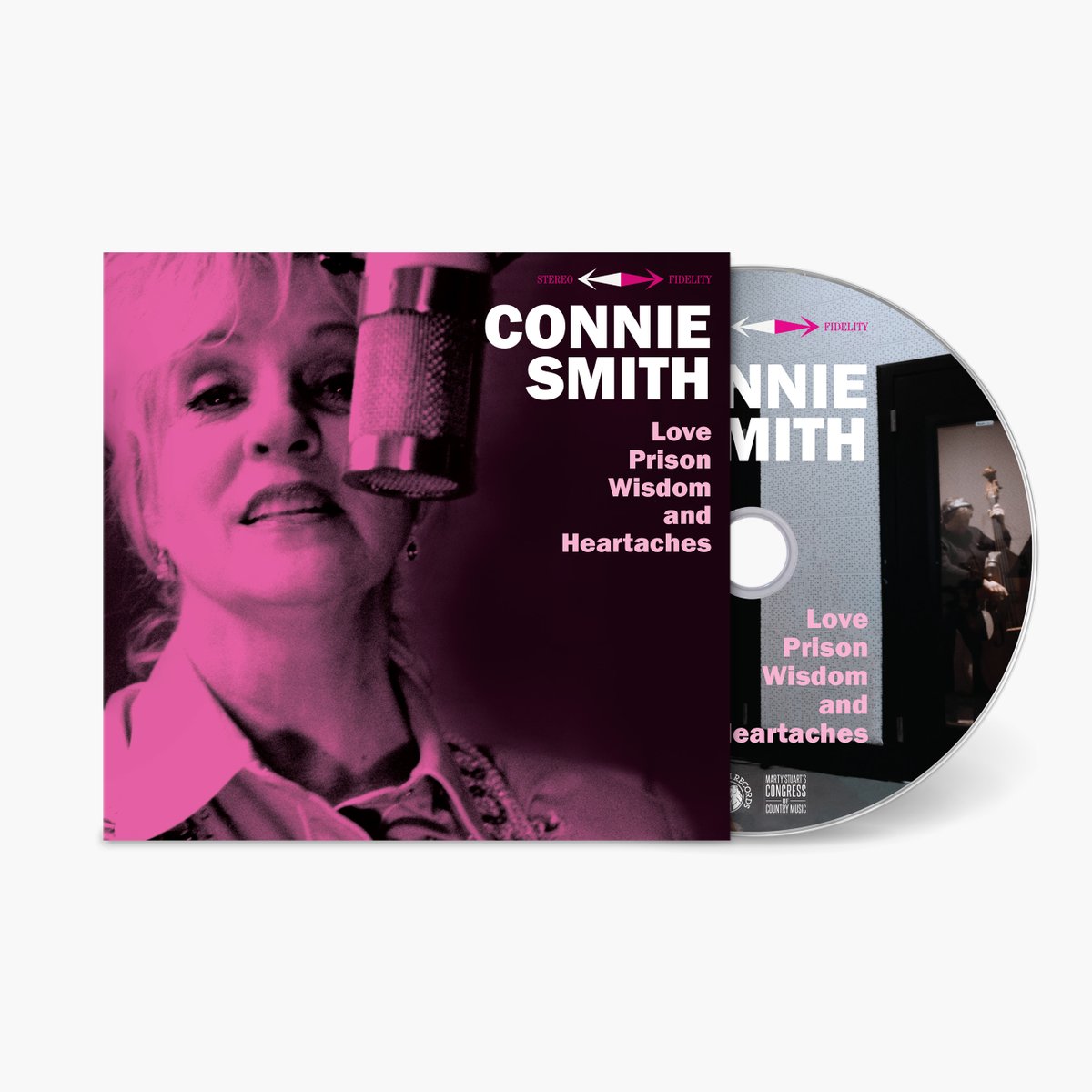 Probably goes without saying @RealConnieSmith deserves a spot in every well-rounded CD collection. Hard copies of Connie’s 55th album, “Love, Prison, Wisdom and Heartaches” hits your local record store’s shelves today.