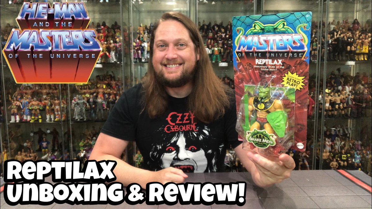 Reptilax Mattel Masters of the Universe Origins Unboxing & Review! youtu.be/84MpOkl8klo?si… #mastersoftheuniverse #toystagram #toy #toys #scratchthatfigureitch #toyreview #heman #snakemen #wwe #hemanandthemastersoftheuniverse #mattel #bbts #actionfigures #reptilax #toyunboxing