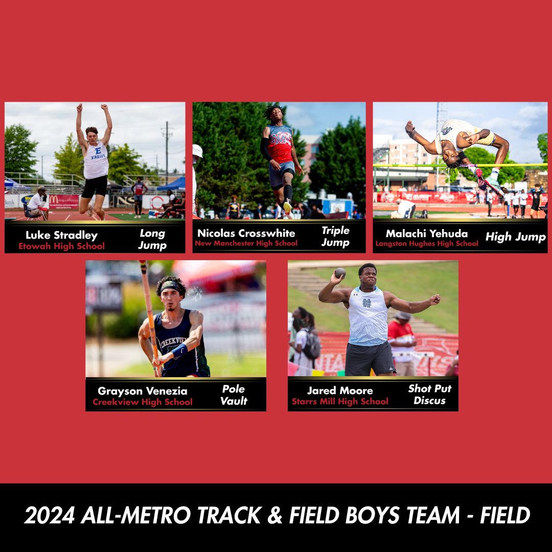 ATLtrackclub's tweet image. THE TIME HAS ARRIVED 🚨 Introducing the All-Metro Track &amp;amp; Field team for 2024! 🎉

Here are the 32 state champions and athletes who make up the 2024 All-Metro Track &amp;amp; Field team.