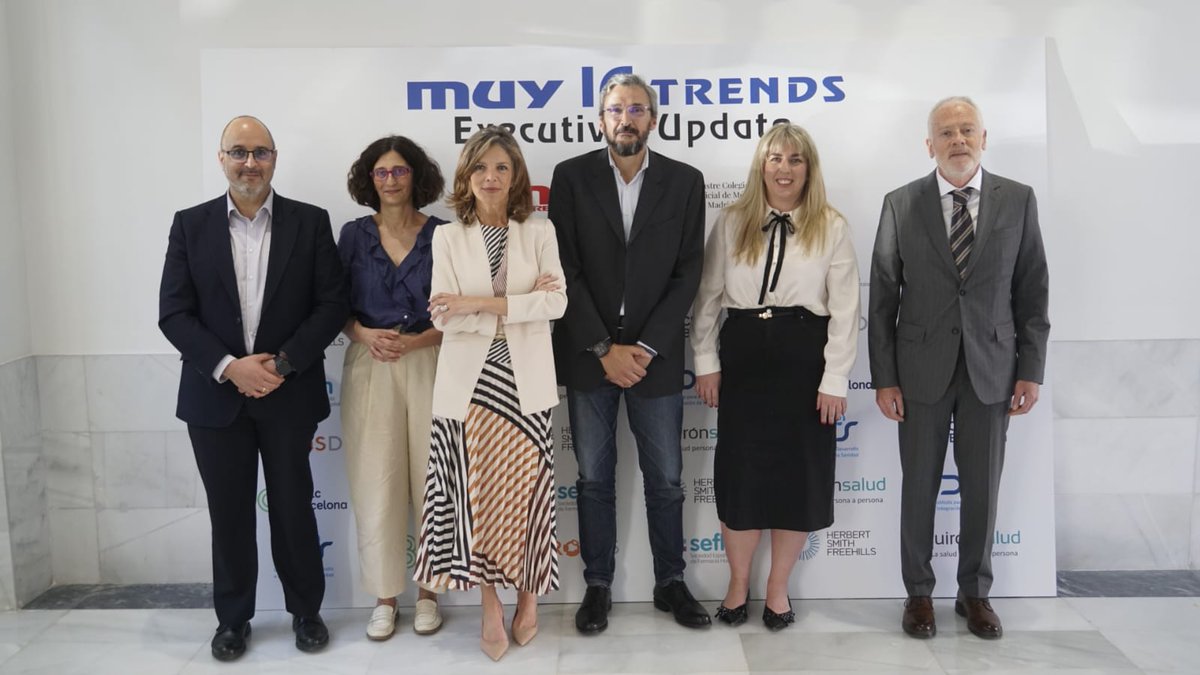 muyinteresante's tweet photo. Con esto concluye el segundo Executive Update de #MUYIATrends 2024 sobre la IA en Gestión. Ha sido una sesión muy interesante y enriquecedora, donde hemos aprendido mucho sobre las posibilidades que ofrece la IA para mejorar y optimizar la gestión hospitalaria. ¡Gracias a todos los ponentes y asistentes!