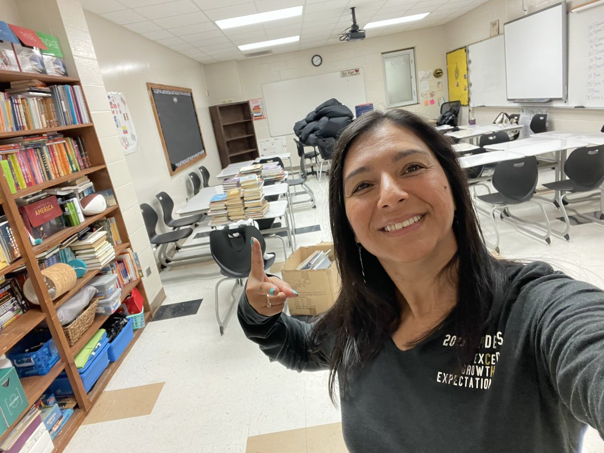 Peace out, room #200 Out for #summerbreak — (I still have graduation tomorrow, tho 🤪🎓🎊) But….WE OUT! 🕷️🖤💛 #WebLife #TeachingESL #ESLTeacher #TeachCabCo #NcEd