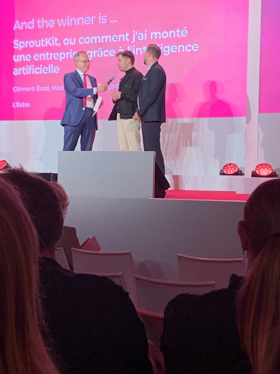 Et le prix Eco de la presse pour L’Echo.