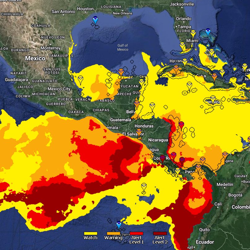NOAA Coral Program (@noaacoral) on Twitter photo Look out #Florida & #Caribbean corals! Heat stress is already here.
The coral conservation community should begin preparing for potential impacts now.
See <a href="/CoralReefWatch/">Coral Reef Watch</a> to learn more.
coralreefwatch.noaa.gov/product/vs/map… Look out #Florida & #Caribbean corals! Heat stress is already here.
The coral conservation community should begin preparing for potential impacts now.
See <a href="/CoralReefWatch/">Coral Reef Watch</a> to learn more.
coralreefwatch.noaa.gov/product/vs/map…