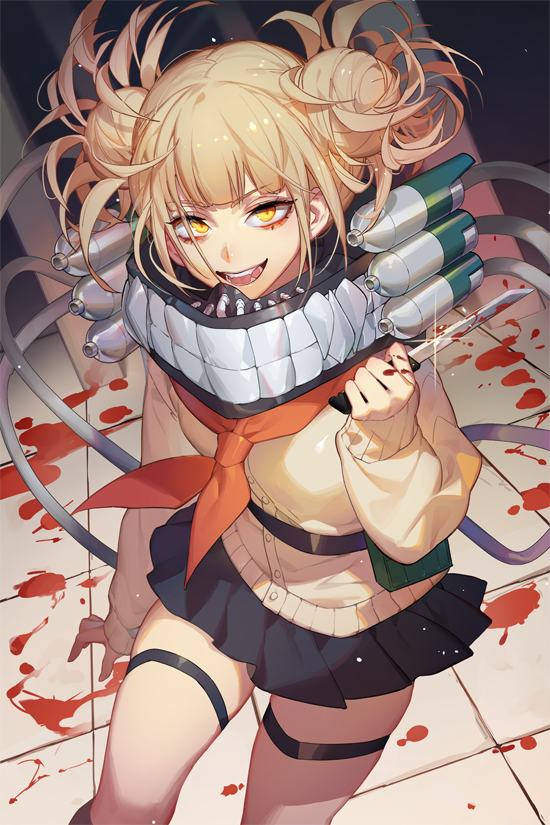 WaraWai3's tweet photo. Himiko Toga (My Hero Academia)  
By Songjikyo  
#HimikoToga #MyHeroAcademia https://t.co/i2WIhfaGQx