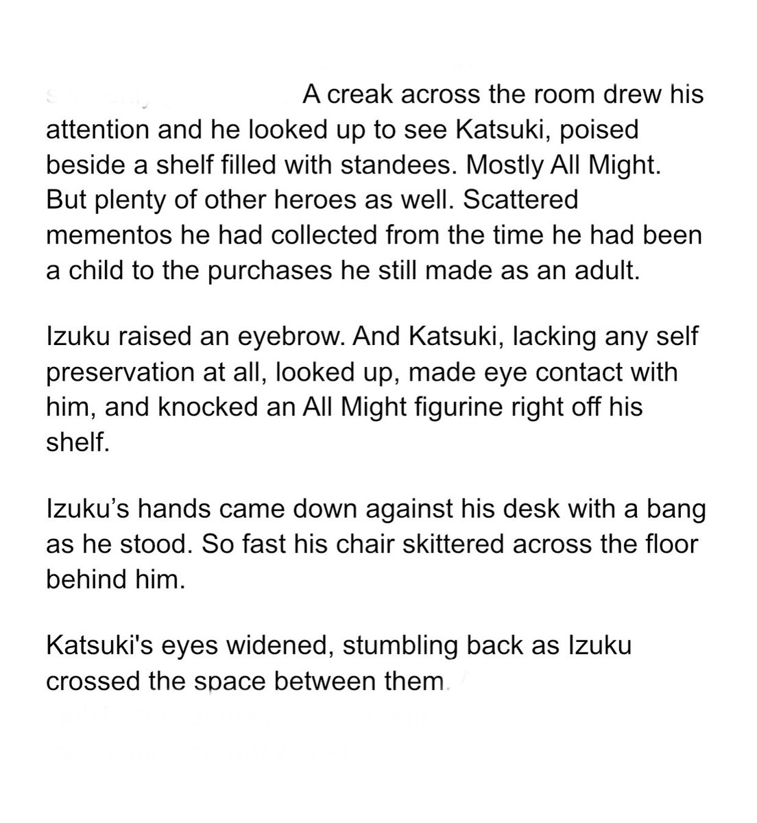 charliesubby's tweet photo. Chapter 10 is finished! I will be updating Sunday or Monday at the latest. Here is a sneak peak.
#keepingkatsuki #dkbk #bkdk #fanfic https://t.co/HRWsqMDJDJ