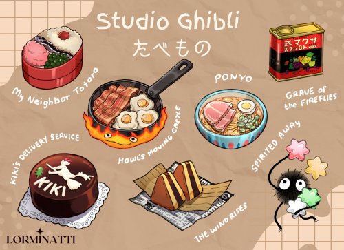 Yummy Studio Ghibli food