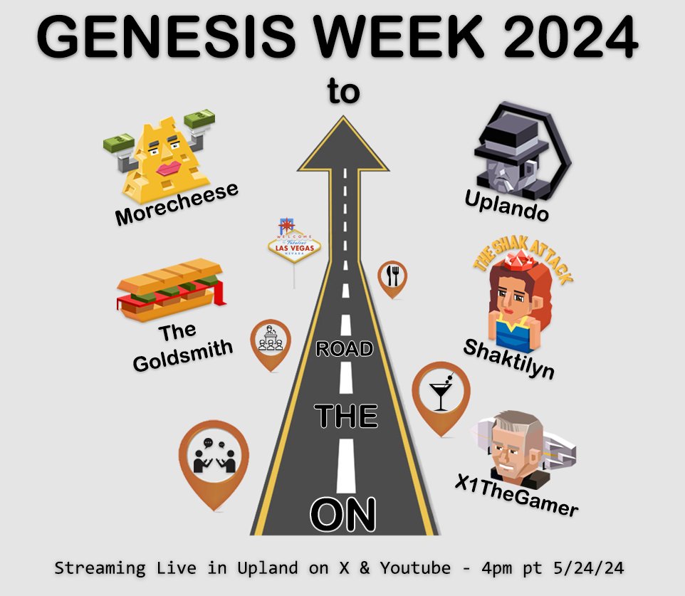 📣THE GENESIS WEEK BOOT CAMP 2024! 👉Great For First Timers & Repeat Attendees. ✍️What to Know, Where to Go & What to Do. Host @morecheezwax Co-Hosts @therealuplando @shaktilyncrypto @TheGoldsmith5 Special Guest Uplands Very Own X1 @xonebros youtube.com/@morecheezwax