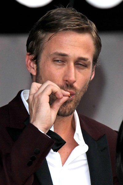 TheCinesthetic's tweet photo. ryan gosling smoking weed at the cannes film festival, 2011 https://t.co/tKQtR49PyG