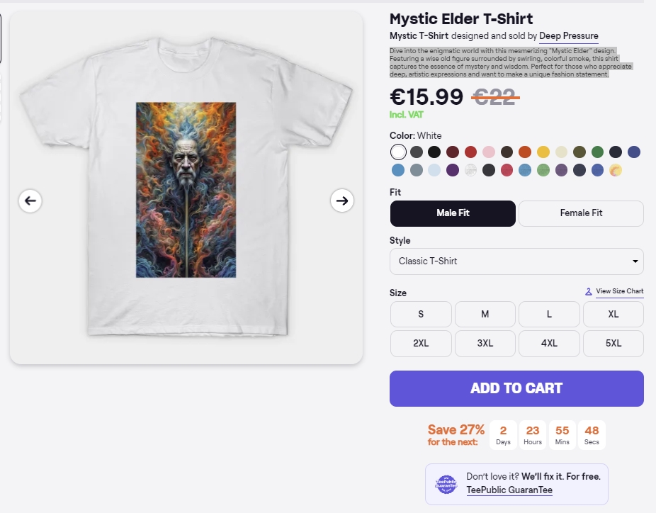 deeppressuresh's tweet photo. Good evening, my family🧡

Mystic Elder 
Mystic #TShirt designed and sold by @DeepPressureArt
#Male &amp; #Female 
Hoodie, Tank Top, Crewneck Sweatshirt, Long Sleeve T-Shirt, mug and more items
#onlinestore #tshirtdesign #DigitalArtis 

link👇👇
https://t.co/mpzoQquwTT https://t.co/FNfcIj1Ae0