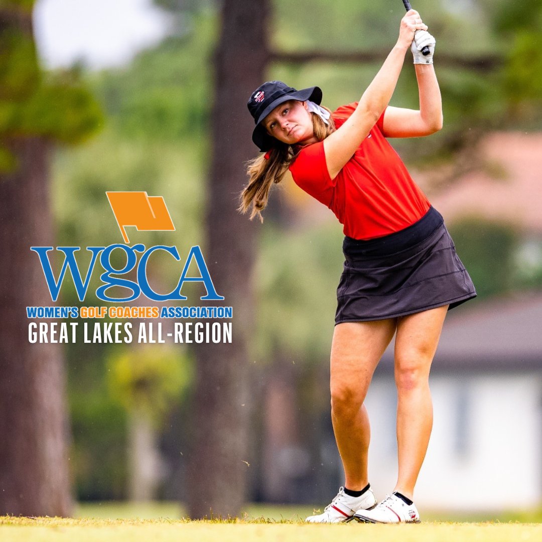 .@DenisonSports' Ella McRoberts and @DepauwAthletics' Becky Williams were honored by the @WGCAGOLF. McRoberts and Williams were both named to the WGCA All-Great Lakes Region team, while Williams was also tabbed as a Second-Team All-American. #NCACPride 📰tinyurl.com/mrypvpxd