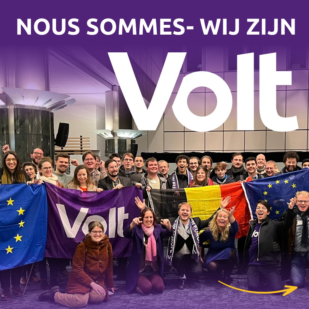 VoltBelgium's tweet photo. (NL) Volt België heeft meer dan 400 leden! Ook lid worden? Kijk op: https://t.co/lKW32hLQNu 💪🇪🇺
(FR) Volt Belgique avons déjà plus de 400 membres ! Vous souhaitez le devenir ? Rendez-vous sur https://t.co/NQBlelSFzo 💪🇪🇺
#Volt #Strongertogether #joinVolt #verkiezingen2024 https://t.co/v5R0oh6DWg