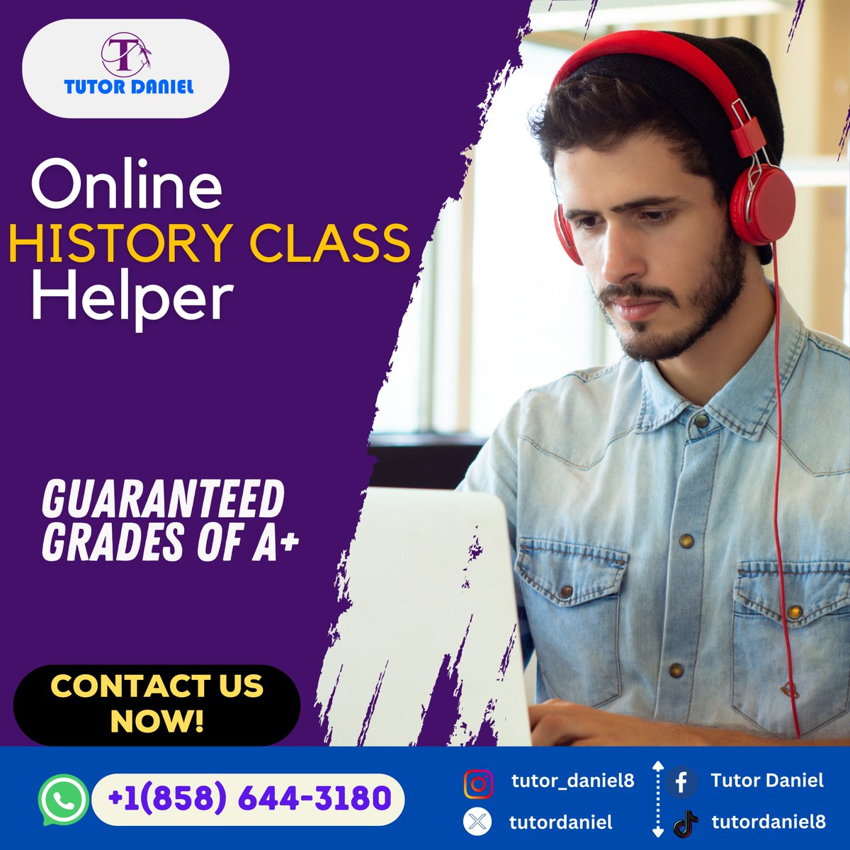 tutordaniel8's tweet photo. Struggling with assignments, online classes,GED, HESI or TEAS? Look no further! I'm Sophia, your experienced Academic ally. I offer affordable assistance tailored to your needs. #UnderdogPicks Rempe Wuthering Waves Gojo SCOTUS Vatican #BlackOps6 Joey Bart #PitDark LMPD https://t.co/jZJCRpa4Am