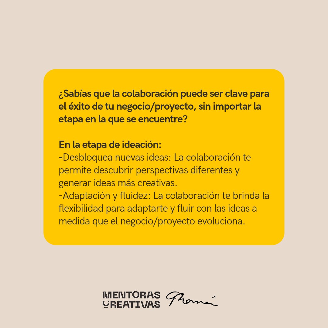 Mentoras Creativas tweet media