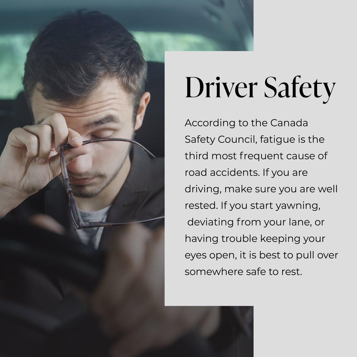 OracleRMS's tweet image. Take breaks, stay alert, and keep yourself and others safe behind the wheel.

#OracleRMS