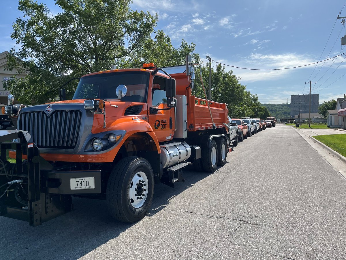 Iowa DOT tweet media
