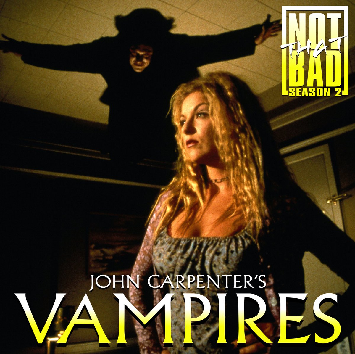A brand new episode of Not That Bad has just DROPPED, this time covering John Carpenter’s Vampires!

open.spotify.com/episode/44WwDk…

podcasts.apple.com/us/podcast/not…

youtu.be/z5W-wVfbhlg?si…

#Vampires #JohnCarpenter #horror #podcast #notthatbad
