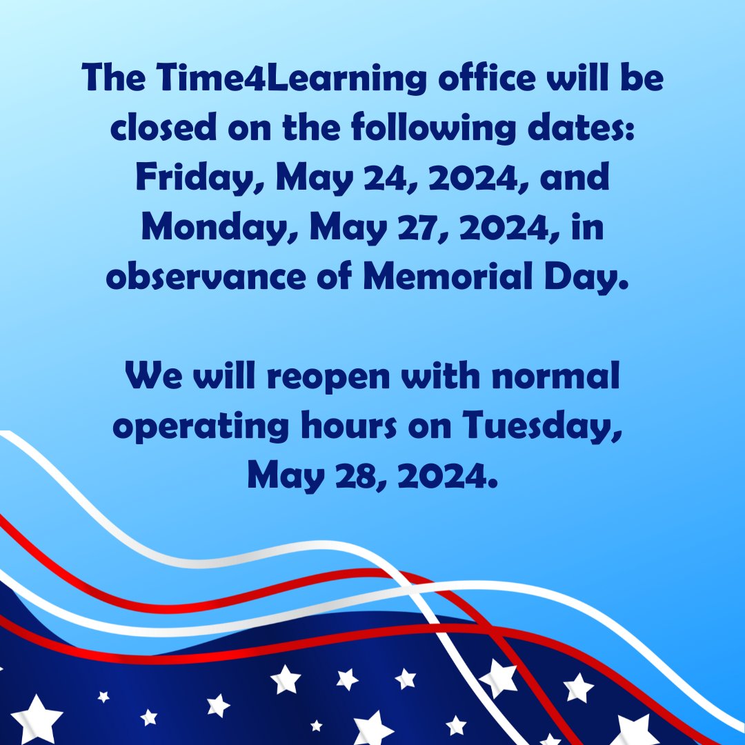 Time4Learning's tweet image.