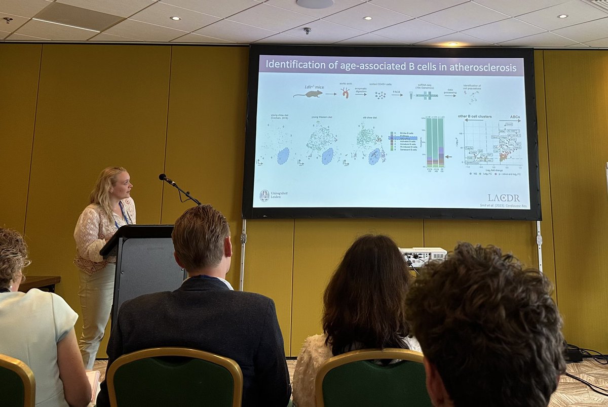 Amanda Foks (@foksamanda) on Twitter photo Excellent presentation by <a href="/JilldeMol/">JilldeMol</a> on age-associated B cells in atherosclerosis at the Dutch Atherosclerosis Society meeting! Congrats with the best presentation award, very proud! <a href="/AtheroNL/">Dutch Atherosclerosis Society</a> <a href="/Hartstichting/">Hartstichting</a> <a href="/EUeic/">European Innovation Council</a> Excellent presentation by <a href="/JilldeMol/">JilldeMol</a> on age-associated B cells in atherosclerosis at the Dutch Atherosclerosis Society meeting! Congrats with the best presentation award, very proud! <a href="/AtheroNL/">Dutch Atherosclerosis Society</a> <a href="/Hartstichting/">Hartstichting</a> <a href="/EUeic/">European Innovation Council</a>
