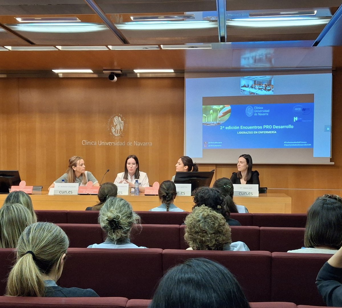 Mónica Vázquez Calatayud (@calatayudmonica) on Twitter photo ✨Hoy hemos celebrado la 2️⃣edición de #EncuentrosProDesarrollo dando 🗣️ a enfermeras clínicas <a href="/andreanavarre/">andrea navarrete</a> <a href="/Elenamartingo/">Elena</a> Amaia Mir & Belén Moreira que han compartido sus experiencias de crecimiento profesional tras el apoyo recibido #NRC 
Orgullo 🧐 cómo 🔁avance #enfermería ✨Hoy hemos celebrado la 2️⃣edición de #EncuentrosProDesarrollo dando 🗣️ a enfermeras clínicas <a href="/andreanavarre/">andrea navarrete</a> <a href="/Elenamartingo/">Elena</a> Amaia Mir & Belén Moreira que han compartido sus experiencias de crecimiento profesional tras el apoyo recibido #NRC 
Orgullo 🧐 cómo 🔁avance #enfermería