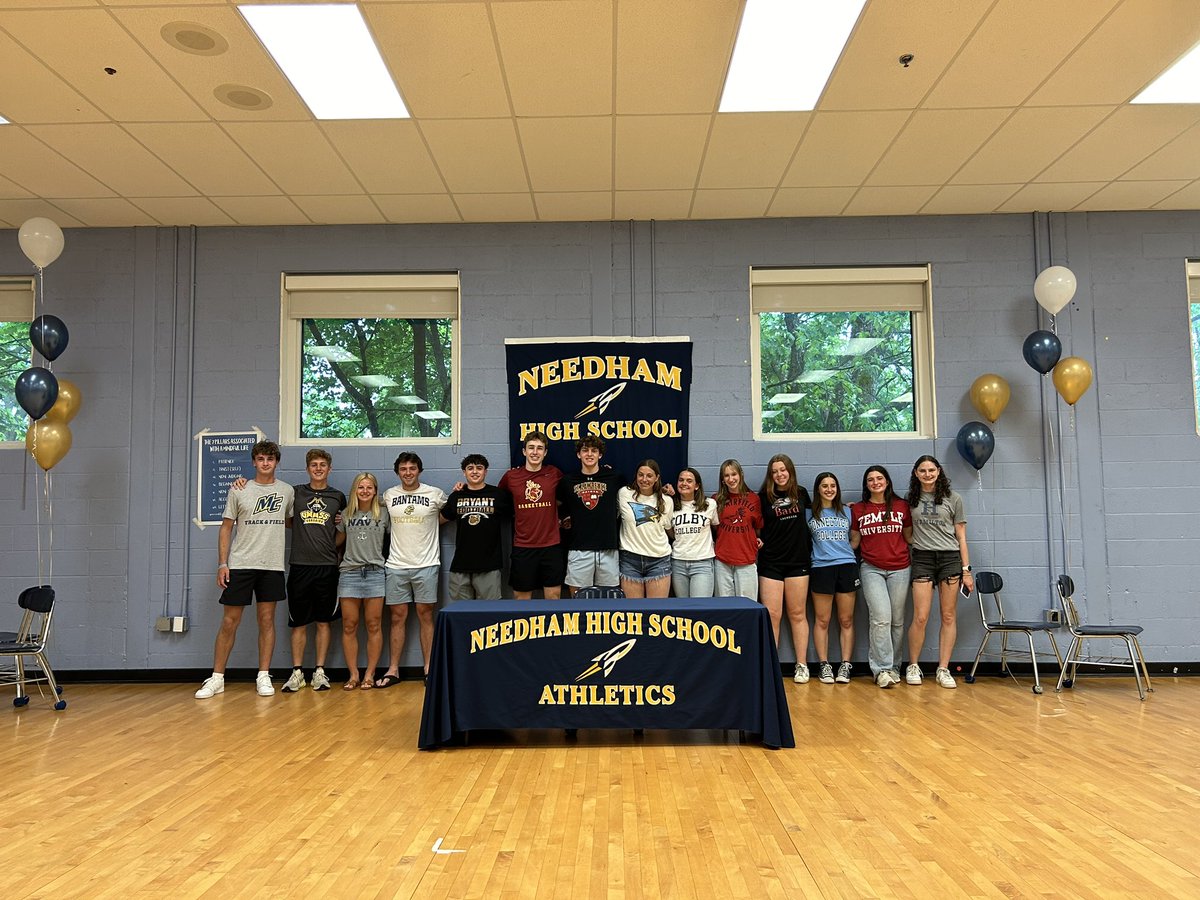NHSRockets's tweet photo. Congratulations to our Rockets intending to play sports at the next level!!

These are just a few pictures from today! https://t.co/am4TftjVEG