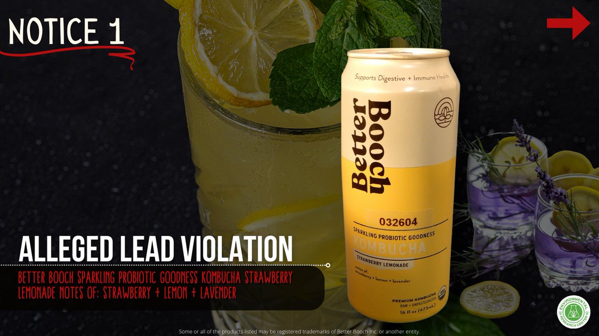 ERC501c3's tweet image. We've tested Better Booch products and we allege that this products is contaminated with lead. #betterbooch @betterbooch #kombucha #booch #microbes #microbe #veggies #fruits #fermented #fermentation #gutbrain #gut  #mocktails #mocktail #probiotics #prebiotics #postbiotics