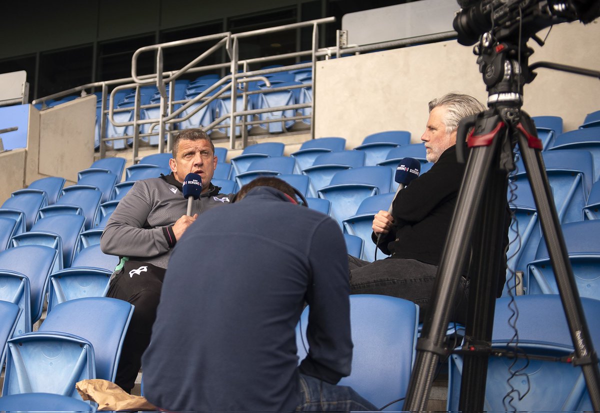 Behind the scenes from today's Judgement Day presser. Don't miss out - the biggest day in regional rugby is coming on June 1st 📍Cardiff City Stadium Tickets available from £10 👉 bit.ly/t3UT2fXp