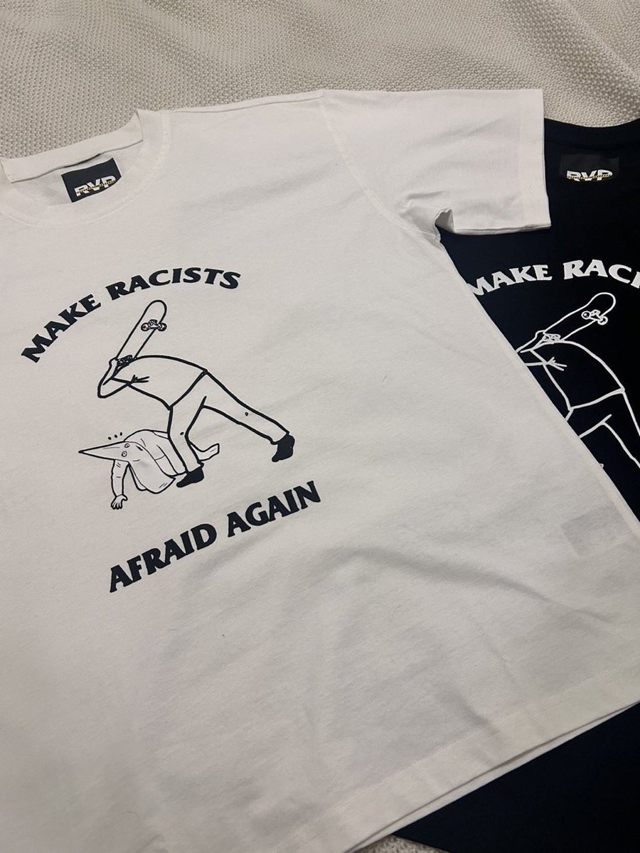 RvpLand's tweet photo. MAKE RACISTS AFRAID AGAIN https://t.co/HhkSnfMNNV
