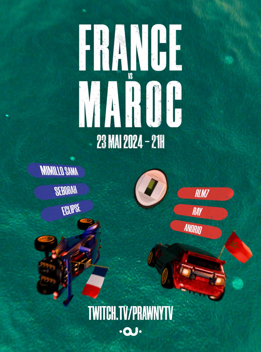 Prawny (@prawnytv) on Twitter photo 🇫🇷LIVE SHOWMATCH : FRANCE - MAROC🇲🇦
@SeborahRL , <a href="/MimilloSama/">Mimillo Sama</a> et <a href="/Eclispe13/">Eclispe</a> pour la🇫🇷
<a href="/AnoriQK/">AnoriQ 🇲🇦🇫🇷</a> , <a href="/ray_rll/">ray 🇲🇦</a> et @RLm7md défendront le 🇲🇦
BO7 format Gamer8 libre !
Lien du stream en réponse ! 🇫🇷LIVE SHOWMATCH : FRANCE - MAROC🇲🇦
@SeborahRL , <a href="/MimilloSama/">Mimillo Sama</a> et <a href="/Eclispe13/">Eclispe</a> pour la🇫🇷
<a href="/AnoriQK/">AnoriQ 🇲🇦🇫🇷</a> , <a href="/ray_rll/">ray 🇲🇦</a> et @RLm7md défendront le 🇲🇦
BO7 format Gamer8 libre !
Lien du stream en réponse !
