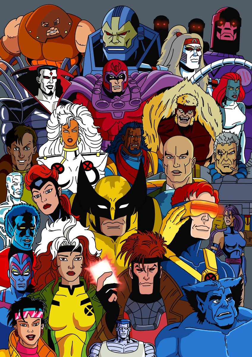 DavyWatson7's tweet photo. My new X-Men 97 digital drawing along side my original X-Men 92 drawing #xmen97 #wolverine @BeauDemayo https://t.co/TgUDN8vrGl