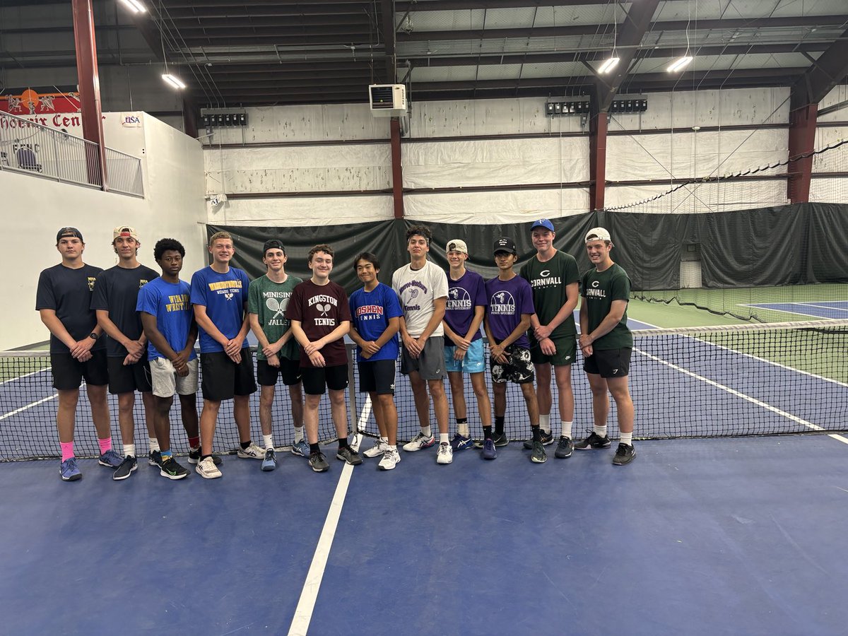 congratulations to allen yi section lX champion with a 6-3 6-2 win over Minisink Vally  Ethan Rodriguez. Great! Job Allen yi