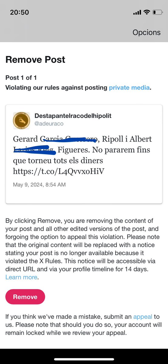 adeuraco's tweet photo. Esteu molestos eh! En el fons esteu confirmant que sou vosaltres... https://t.co/zXvsL4Z0Mb