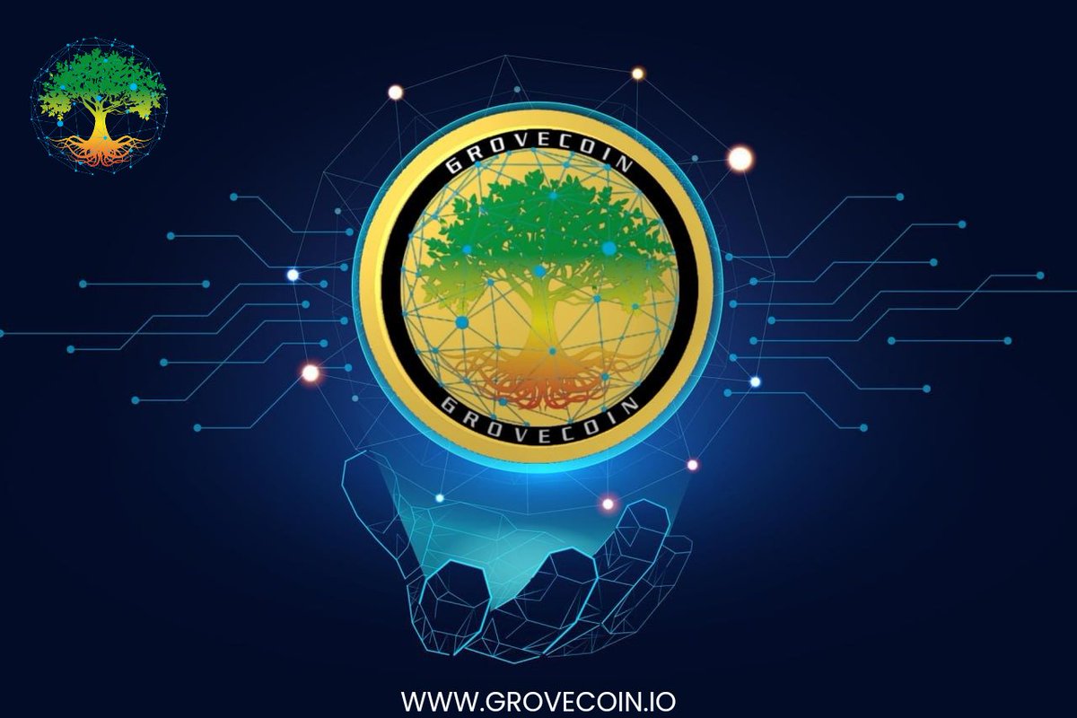 MACGROUP8's tweet photo. @GroveToken @AP @CarloDCGT #GroveCoin #GRV #GroveBlockchain #GRVGRANT https://t.co/yVLUOvhmng