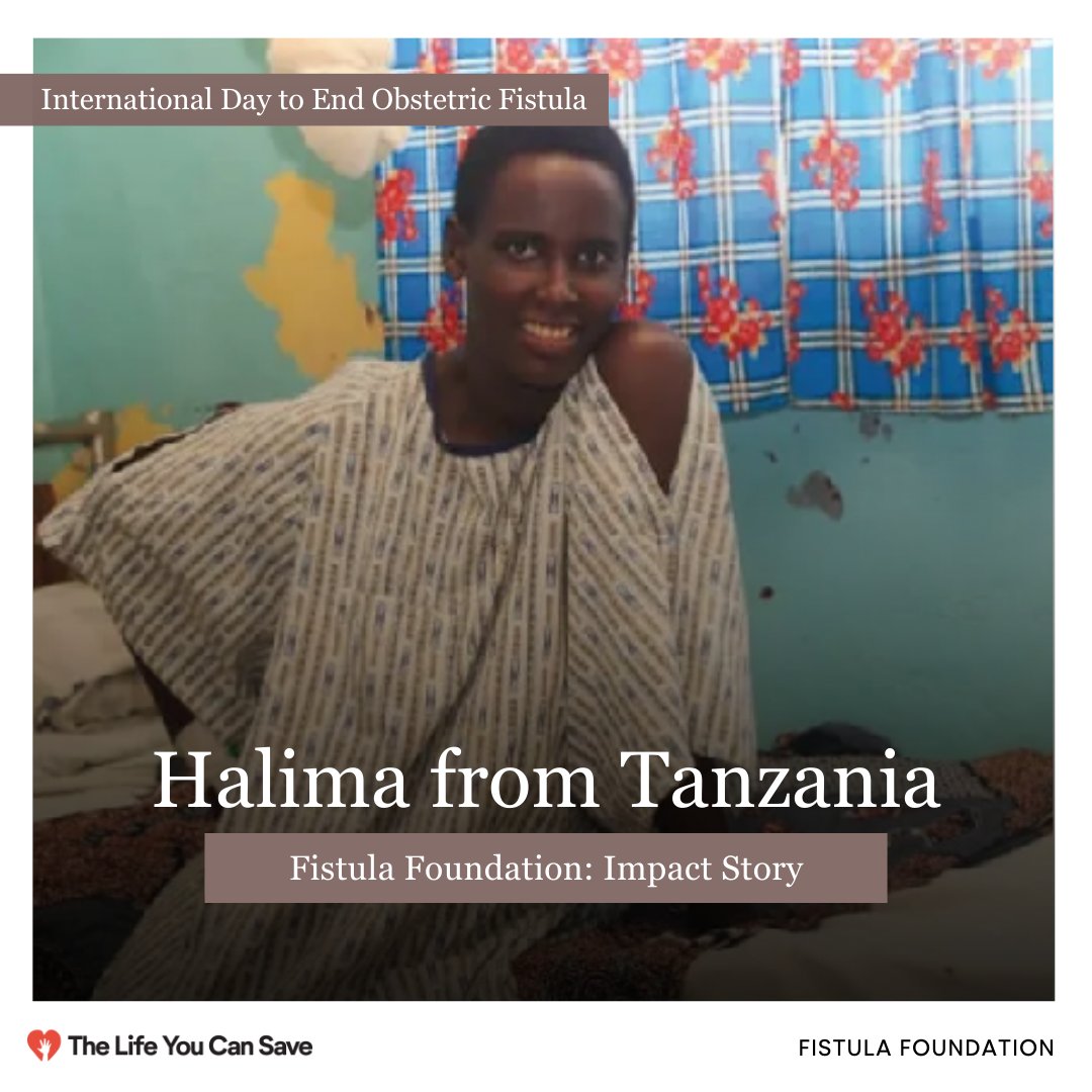 🌟 Meet Halima from Tanzania, a source of inspiration this International Day to End Obstetric Fistula. After suffering from obstetric fistula since 2017, Halima faced significant challenges. She lived with the discomfort and social stigma until she found help at Nkinga Referral