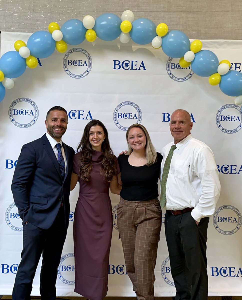 Celebrating 2 of #BectonsBest today- 2024 Teacher of the Year <a href="/Ms_Calasso/">Ms.Calasso</a> &amp; 2024 ESP of the Year, Athletic Trainer Caryn French,  @ Bergen County Teacher/ESP of Year Recognition Ceremony. 👏🏽 <a href="/BectonHS/">Becton Regional High School</a>