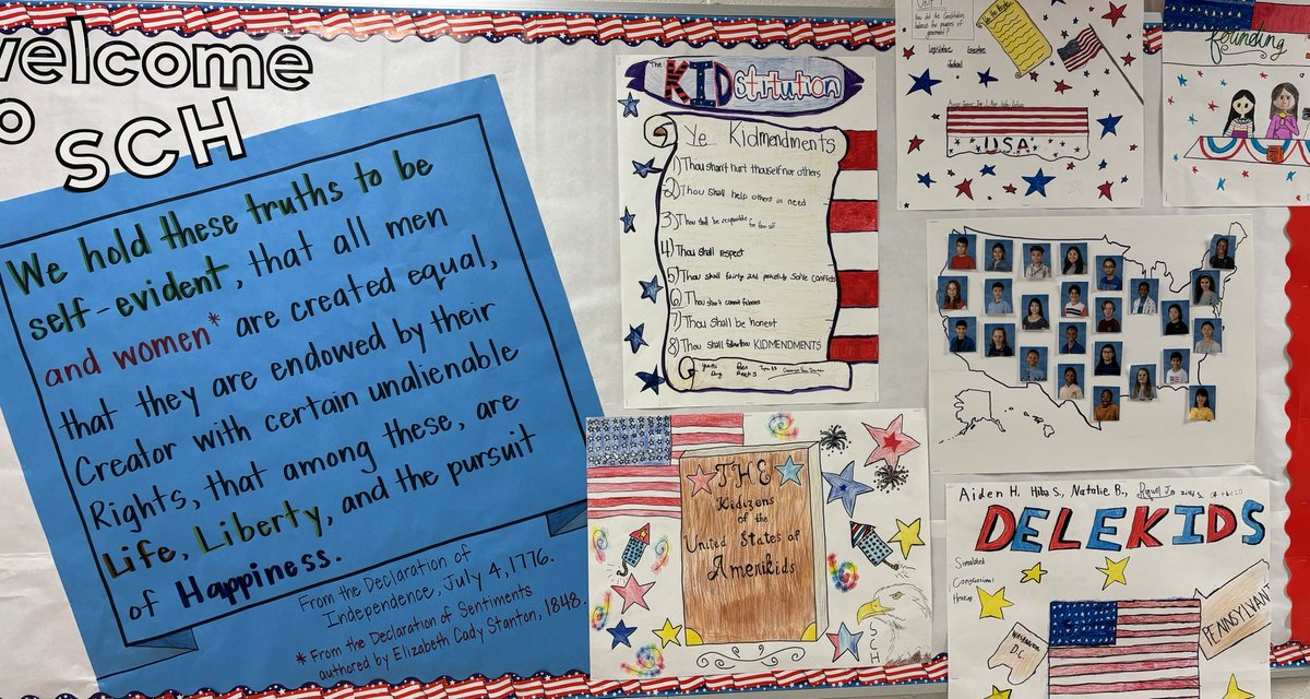 Congratulations to the amazing 5th graders ⁦⁦<a href="/hcpss_ces/">Clarksville ES</a>⁩ ! Your presentations for the Simulated Congressional Hearings were awesome today!