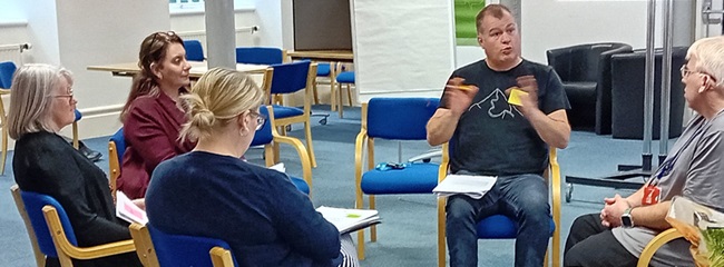 We've been exploring restorative practice and workplace relationships with @UHMBT @UHMBTRespectCh1 with a particular focus on the difference circle meetings can make to team cohesion and how restorative meetings can repair harm to relationships. Hugely enjoyable two days, thank