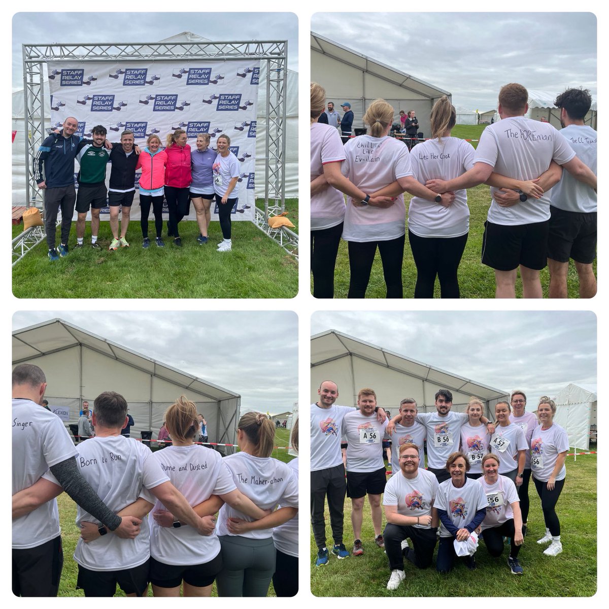 Staff relay in full swing in the Phoenix Park! Congratulations and well done to all who participated and represented us so well!👏👏👏💙♥️⁦@lecheiletrust1⁩ ⁦@LoretoFaithDev⁩