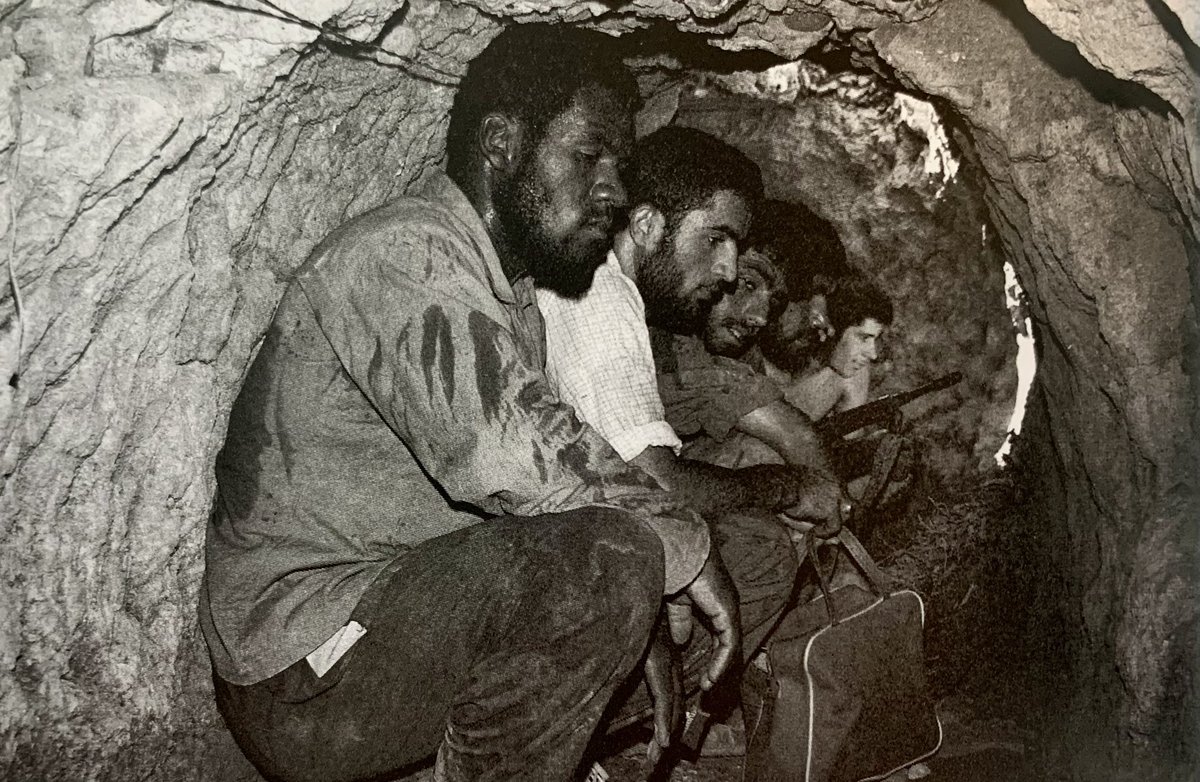 Underground tunnels used by Iranian fighters to avoid enemy fire and hide troop movements during the Iraqi occupation of Khorramshahr. Summer of 1981. 📷 Mehrzad Arshadi. #Iran