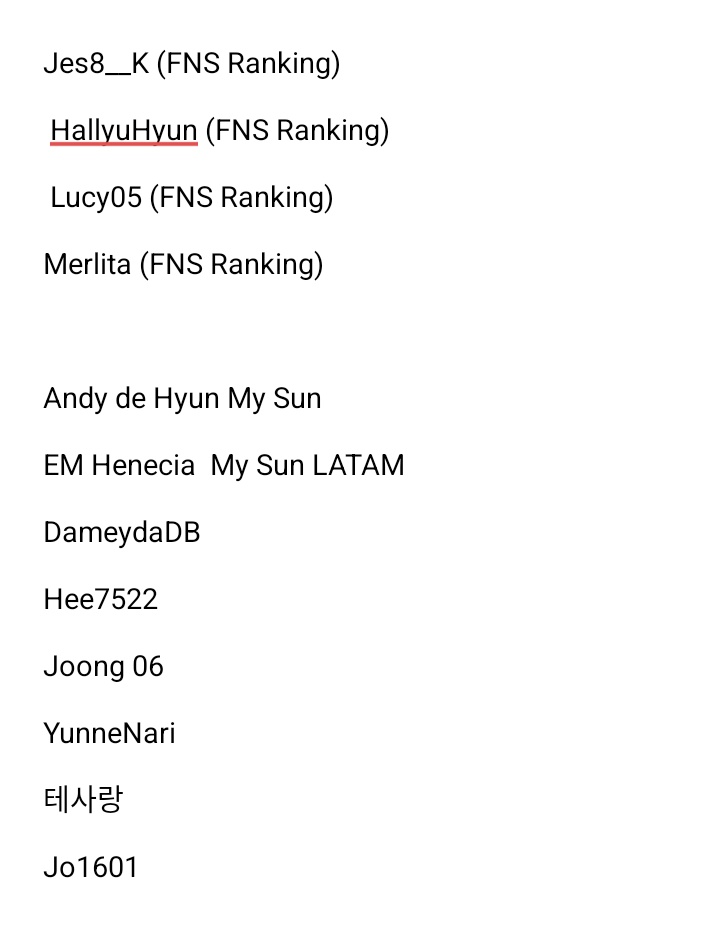 Kim Hyun Joong - Birthday project 2024

Necesitamos contactar a los siguientes usuarios de FNS urgente.

Necesitamos tu mensaje!!!

Favor escribir a <a href="/TSwithSS501/">TripleS Support Team</a> o a <a href="/SS501xTS_Trends/">𝐒𝐒501𝒙𝑻𝒓𝒊𝒑𝒍𝒆𝑺 𝑻𝒓𝒆𝒏𝒅𝒔𝒆𝒕𝒕𝒆𝒓</a> 

PD:
<a href="/heo_yurhi/">Heo Yurhi TRIPLES🇧🇴 FIVE O ONE💚</a>, lee tu DM!!!