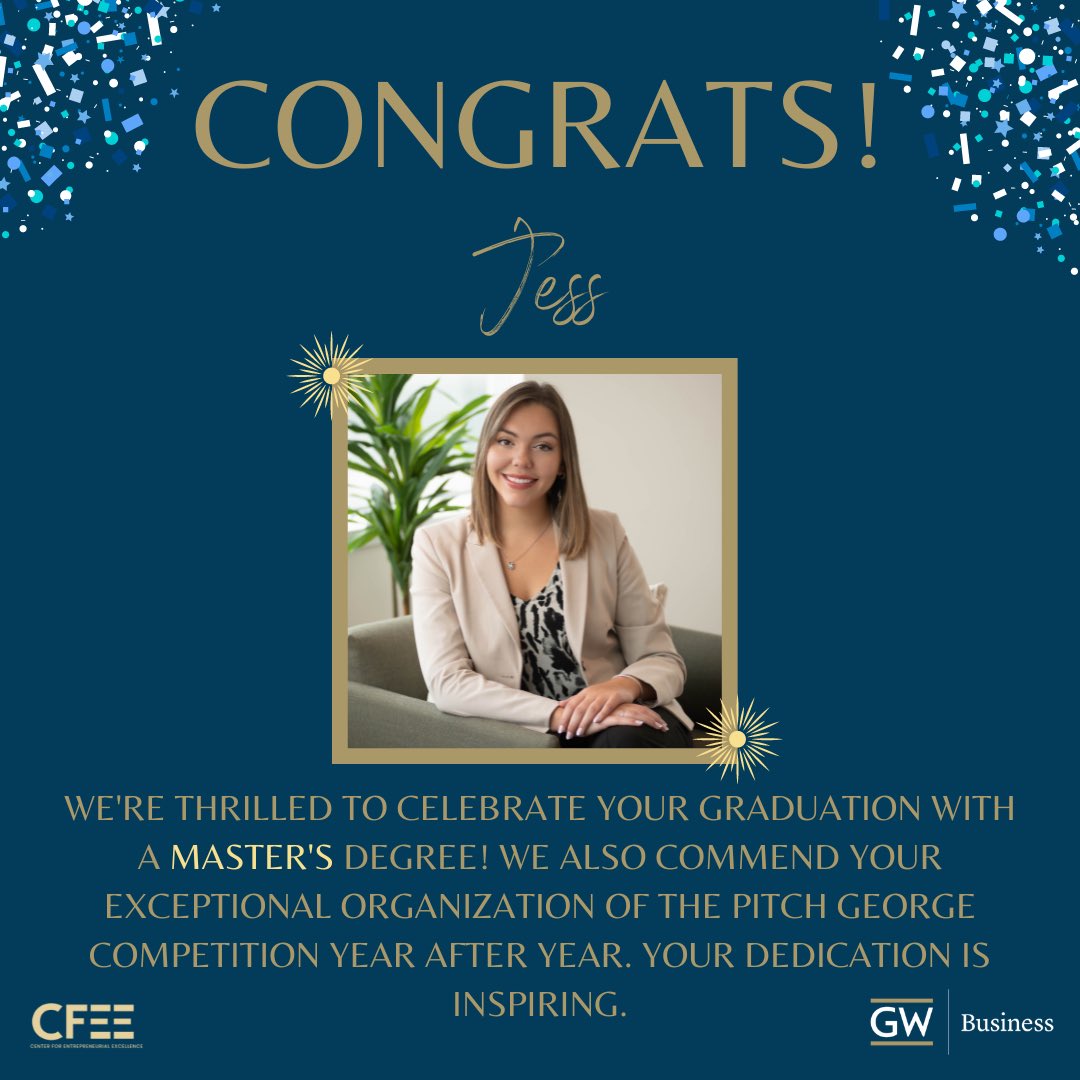 GWSB Center for Entrepreneurial Excellence tweet media