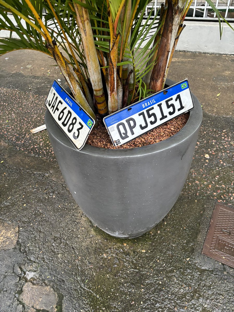 mauriiiciof's tweet photo. Placas encontradas na frente da RBS na Érico Veríssimo https://t.co/OAGSxHCr8Q