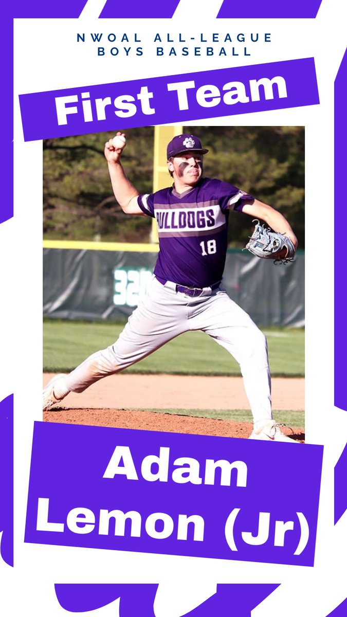 SwantonBaseball's tweet image. Congrats again to our NWOAL All League Honors

Josh Siewert - Coach of the Year 
Adam Lemon - 1st Team
Drake Harris - 2nd Team
Carsen Lemons - 2nd Team