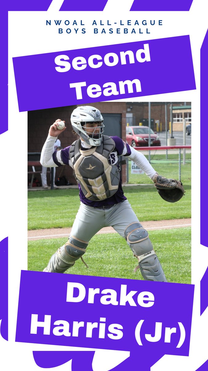 SwantonBaseball's tweet image. Congrats again to our NWOAL All League Honors

Josh Siewert - Coach of the Year 
Adam Lemon - 1st Team
Drake Harris - 2nd Team
Carsen Lemons - 2nd Team