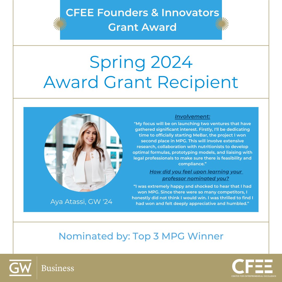 GWSB Center for Entrepreneurial Excellence tweet media