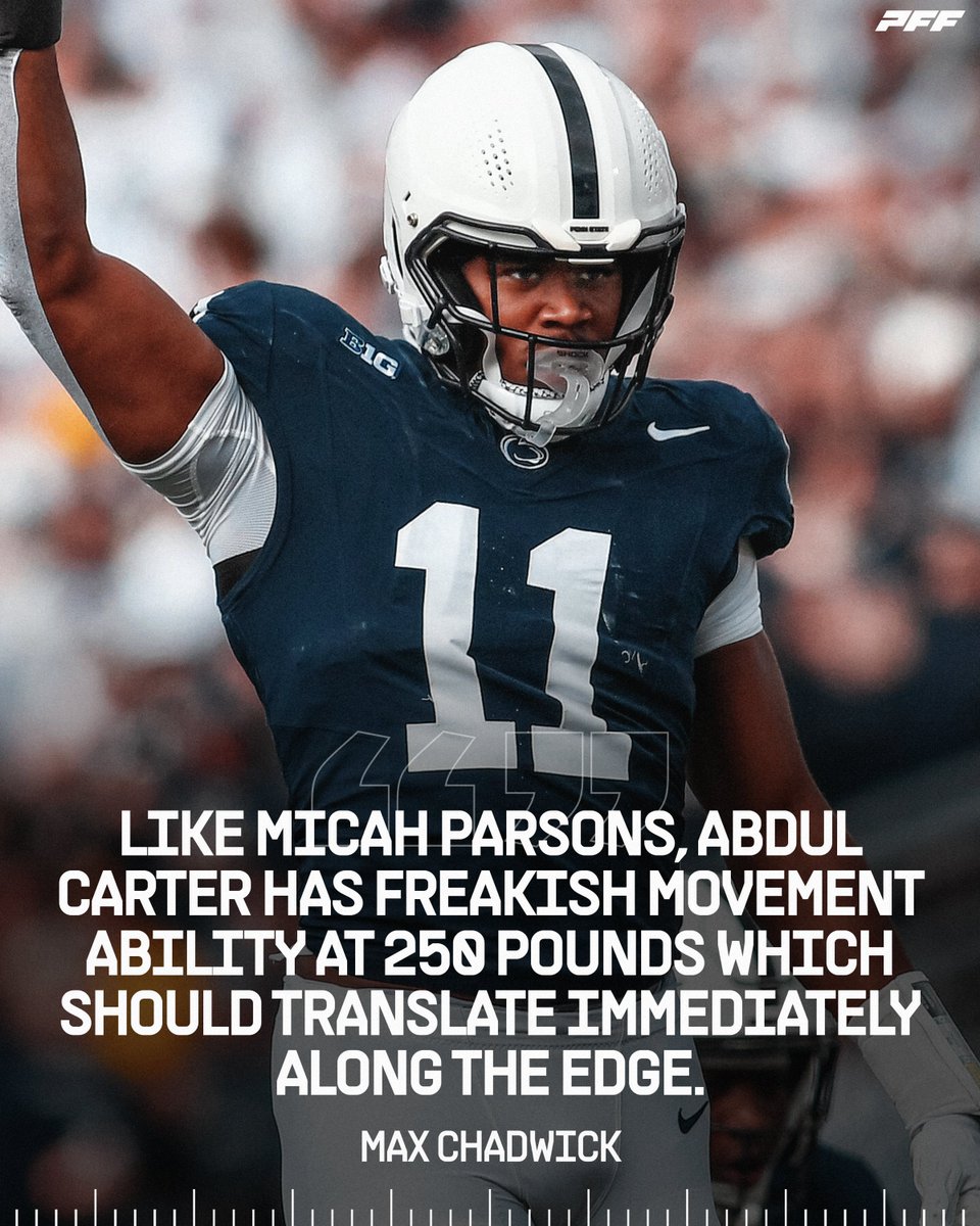 Could Abdul Carter make that Micah Parsons type impact?👀