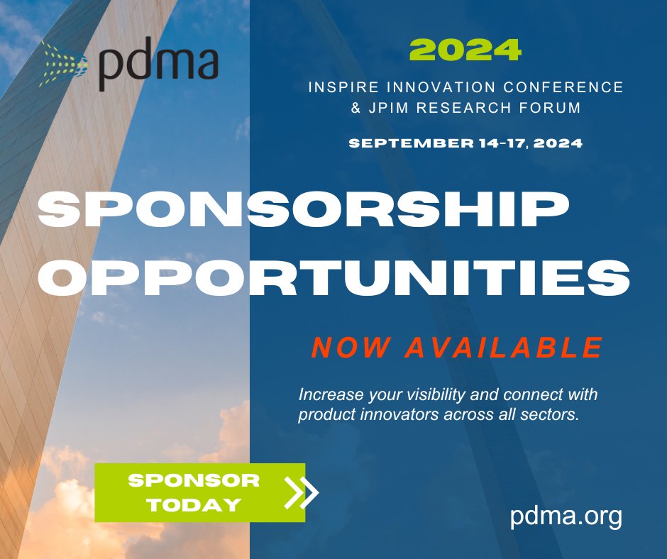 🚀 Elevate your brand and #InspireInnovation at the 2024 PDMA Inspire Innovation Conference!  

Join us as we unite product leaders, executives, and companies to drive product innovation on a global scale. zurl.co/O1zu 

#PDMA  #ProductInnovation