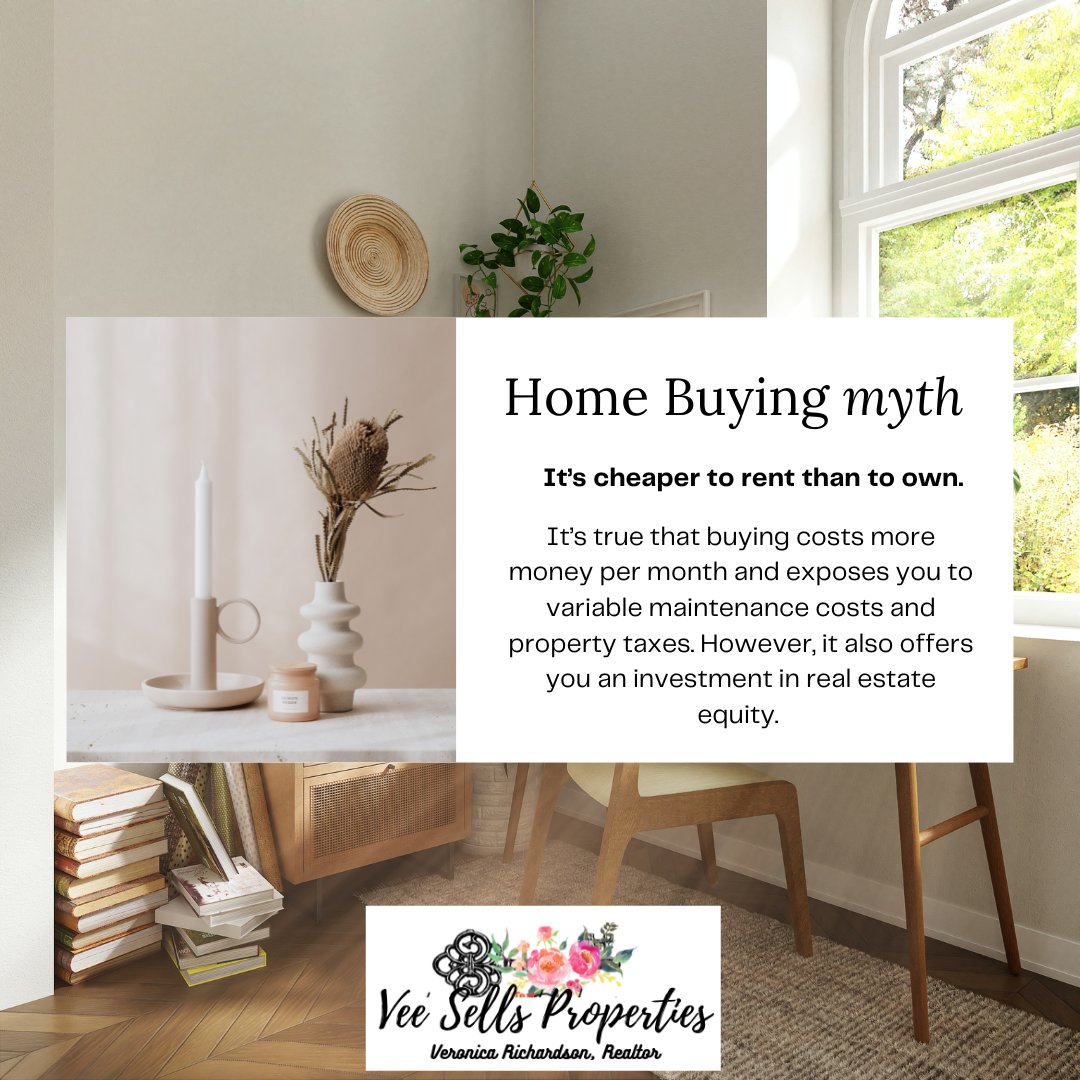 Home Buying Myth! 🏡

#dcrealtor #dcrealestate #dcagent #dcfirstimehomebuyer #mdrealtor #mdrealestate #mdagent #mdfirsttimehomebuyer #varealtor #varealestate #vaagent #vafirsttimehomebuyer #varealtor #veezipcode20019 #veronicarichardson #hughesvillemd #capitolheightsweed