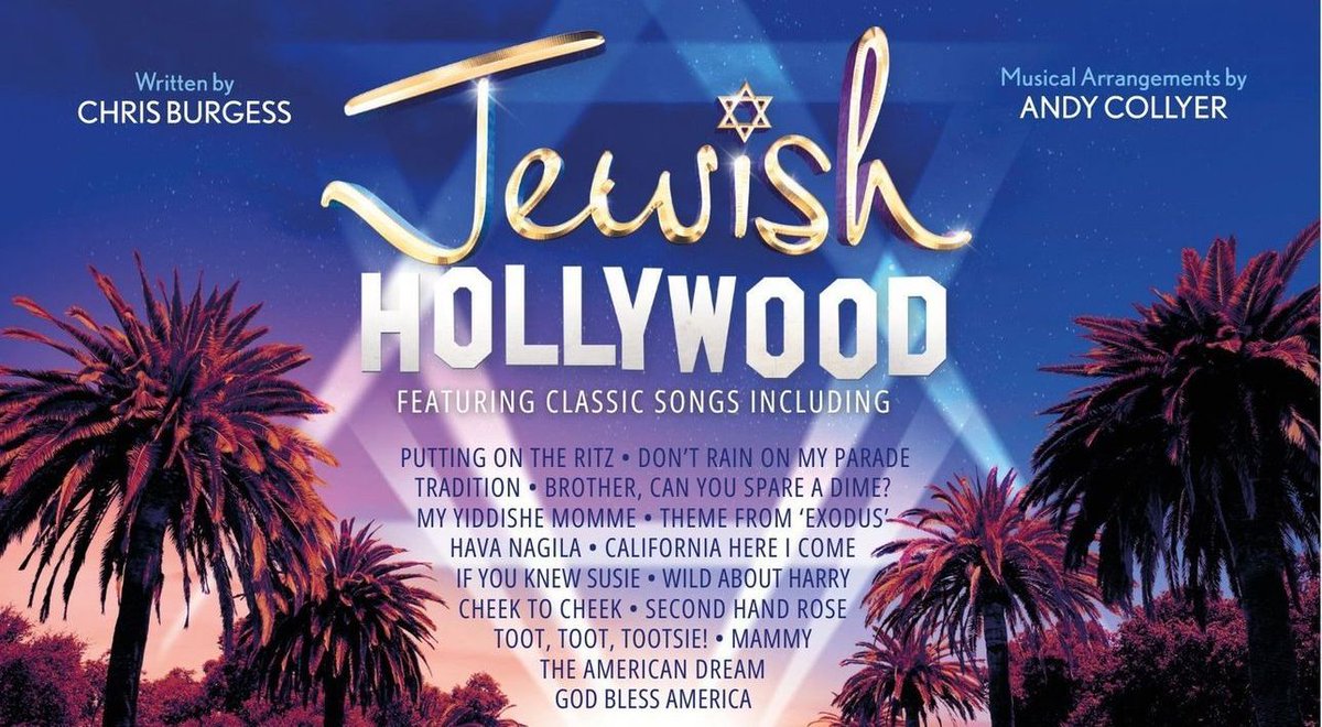 After getting cancelled due to COVID-19 Jewish Hollywood is finally coming back to HMT! A Century of Jewish Cinema in One Show Featuring tunes like: HAVA NAGILA, DON’T RAIN ON MY PARADE, THE WAY WE WERE, PUTTING ON THE RITZ, and many more… 🎟️ hopemilltheatre.co.uk/event/jewish-h…