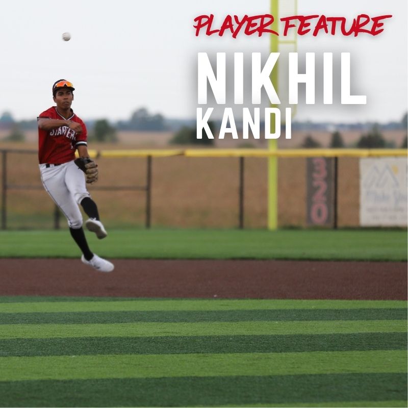usaprimetc's tweet photo. Our May high school player spotlight shines brightly on Nikhil Kandi from Prior Lake, a member of our 17U National team!

#starterssportstraining #playerfeature #minnesotabaseballclubs #hittingclinics #playerdevelopment #hitting #pitching #fielding https://t.co/1DakAjVIvJ