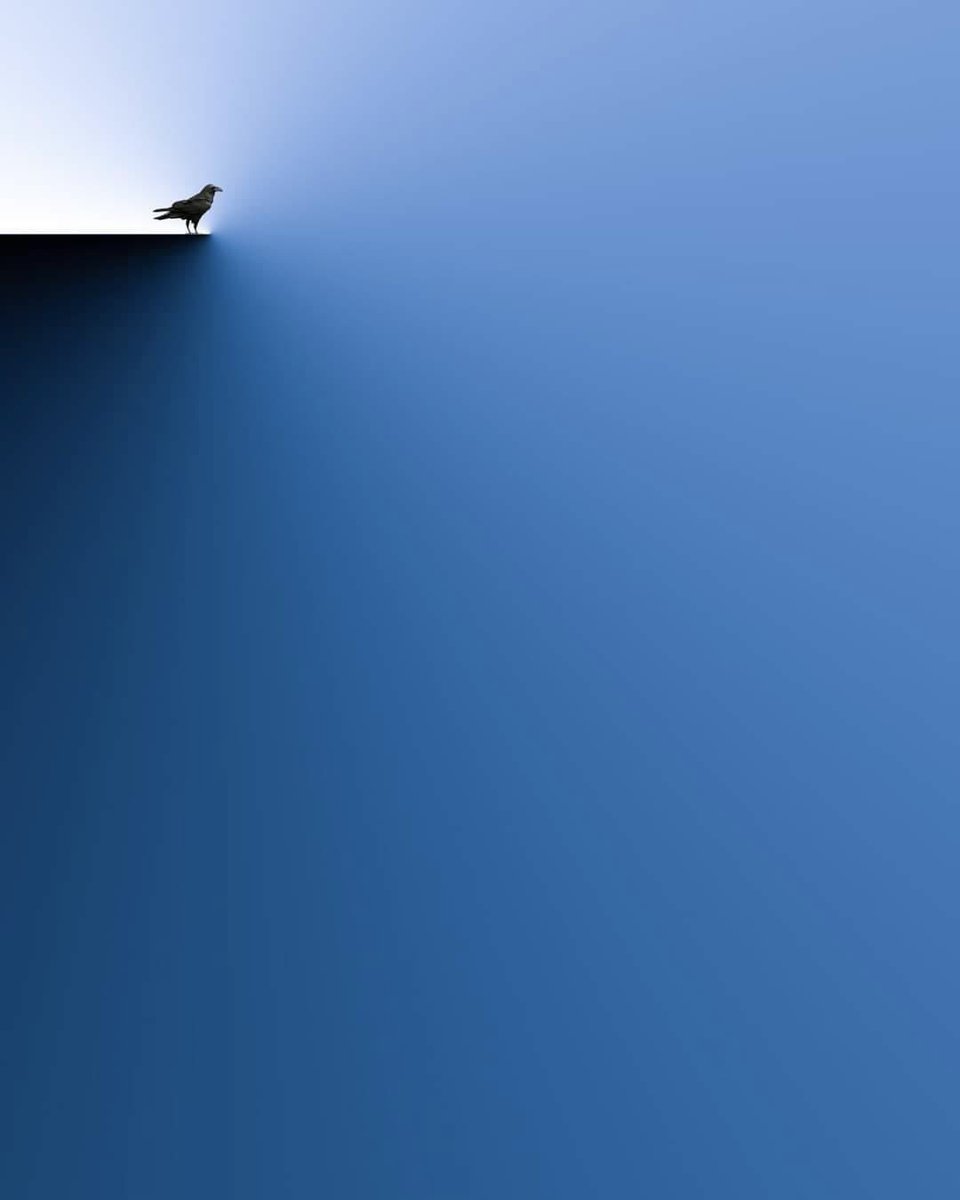 exquisite peace
a surrendering within
courage to be still
to stand alone in pure light
hard truth births stark clarity

#OnePicPoetry #Tanka
Art by: Benjamin Wolf